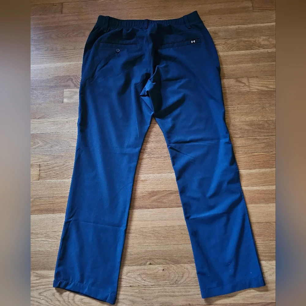 Under Armour Blue Athletic Golf Casual Pants Mens 32